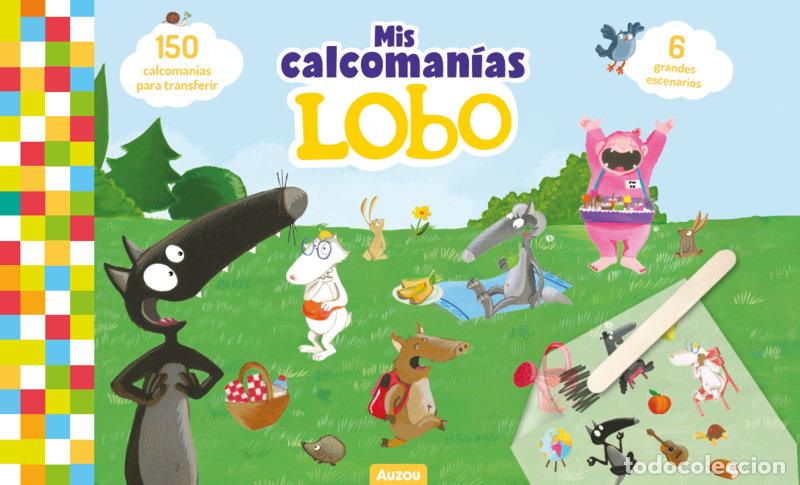 Libri: MIS CALCOMAN&Iacute;AS DE LOBO - Orianne LALLEMAND