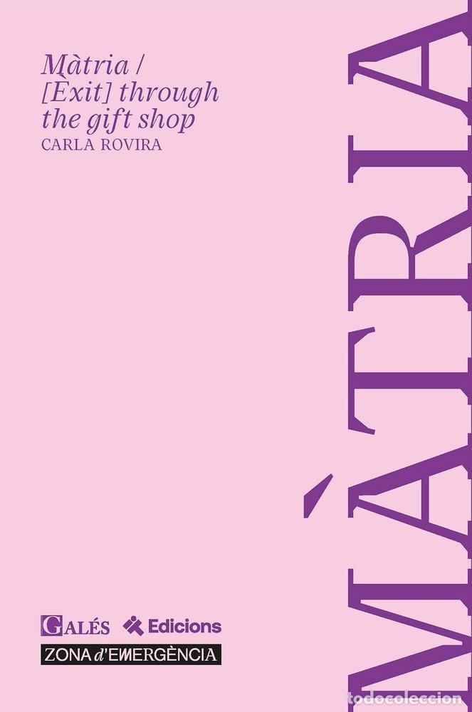 books: MATRIA - ROVIRA, CARLA