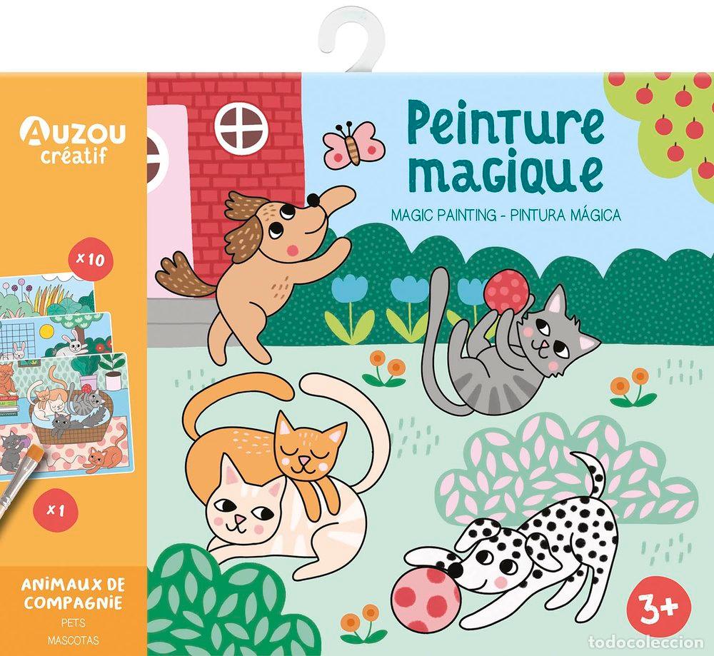 books: PINTURA M&Aacute;GICA: MASCOTAS - Espanol/Castellano