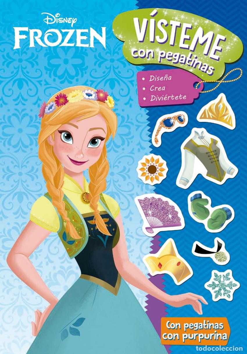 books: FROZEN. V&Iacute;STEME CON PEGATINAS - Disney
