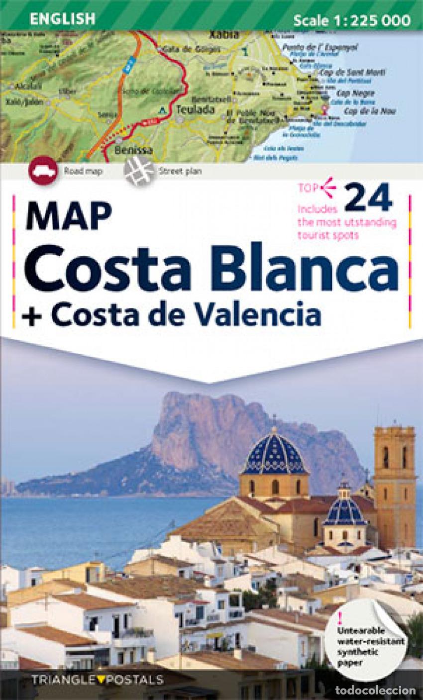 Libros: COSTA BLANCA, MAPA - VV.AA.