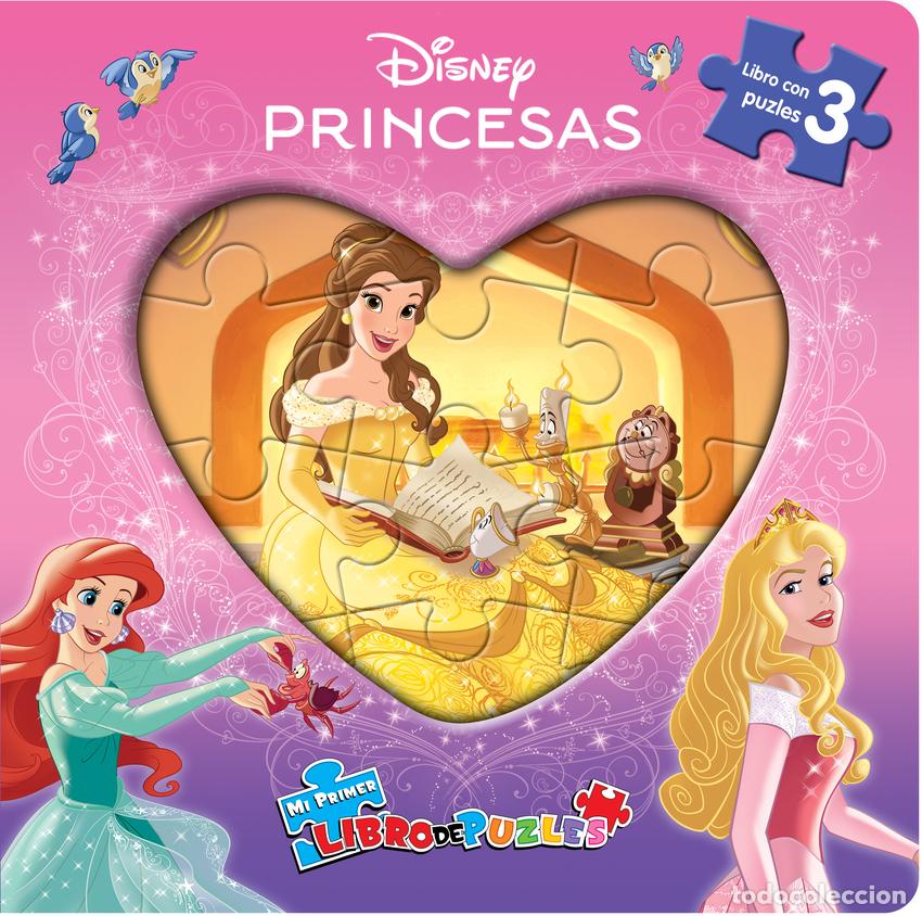 books: PRINCESAS DISNEY (LIBRO+3 PUZZLES) - Disney