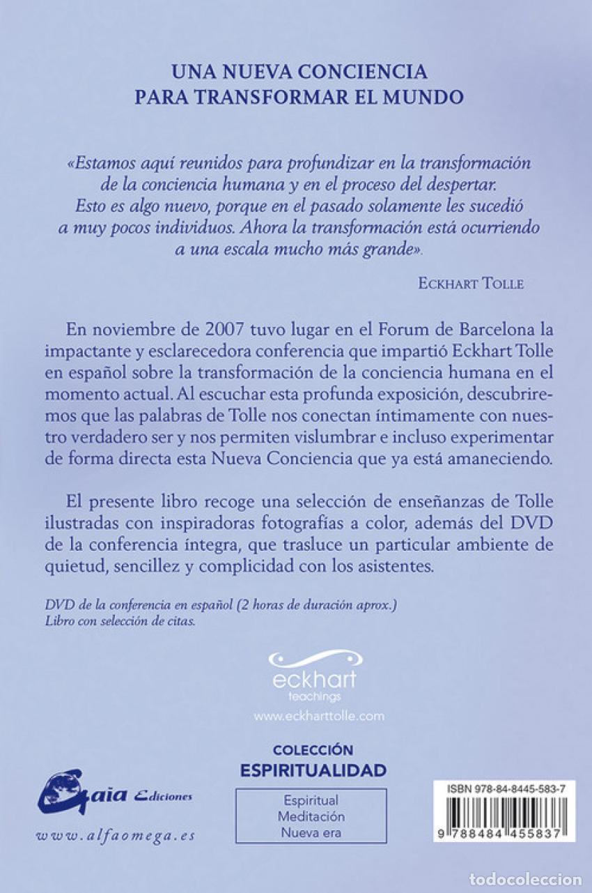 Livros: LA NUEVA CONCIENCIA - Tolle, Eckhart