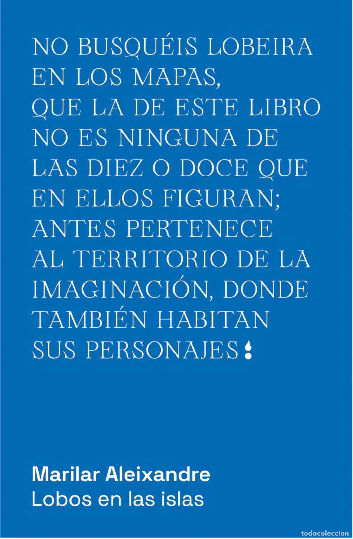 B&uuml;cher: LOBOS EN LAS ISLAS - Aleixandre, Marilar