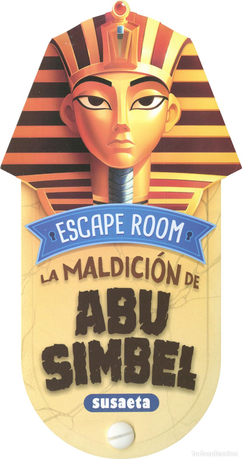 Libros: ESCAPE ROOM. LA MALDICI&Oacute;N DE ABU SIMBEL - Susaeta Ediciones