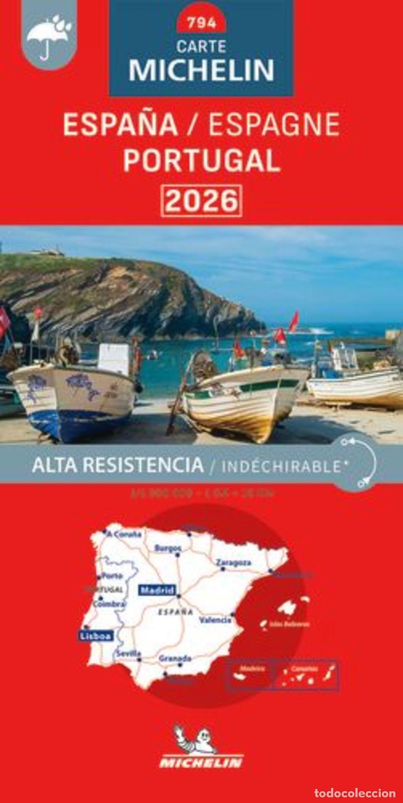 books: MICHELIN ESPA&Ntilde;A PORTUGAL 2026 AR - AA.VV.