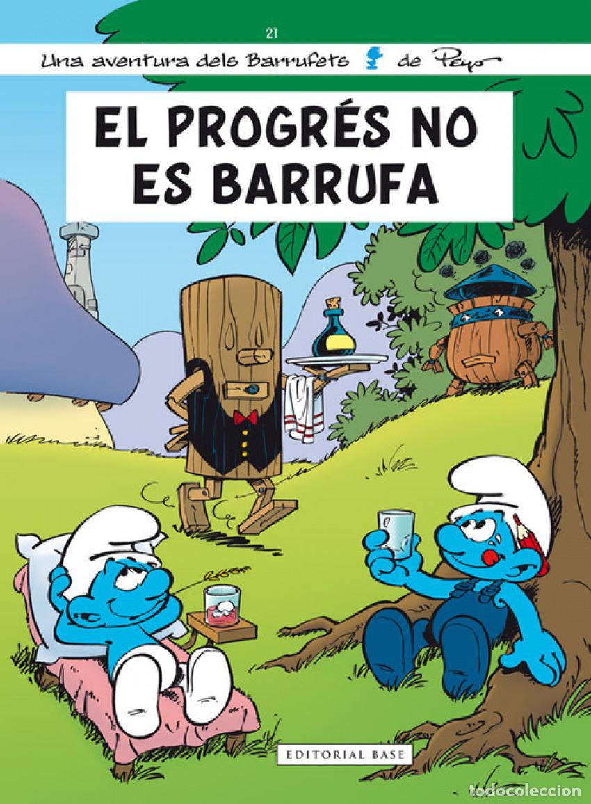 Libros: EL PROGR&Eacute;S NO ES BARRUFA - Peyo - Foto 1
