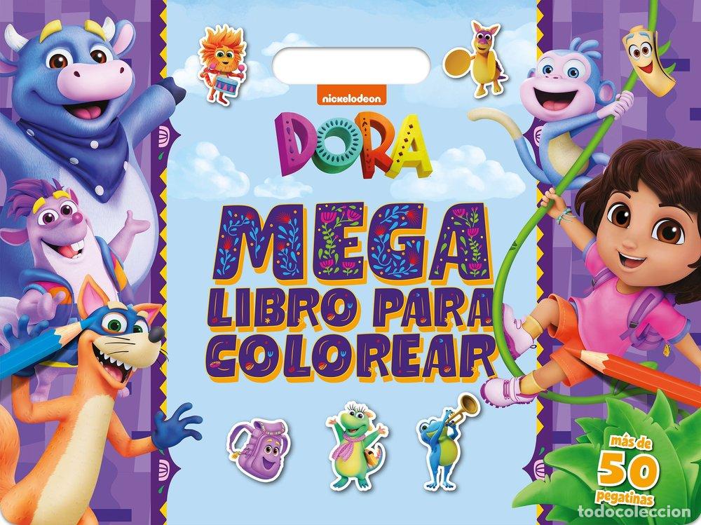 Libri: DORA MEGALIBRO PARA COLOREAR - DORA