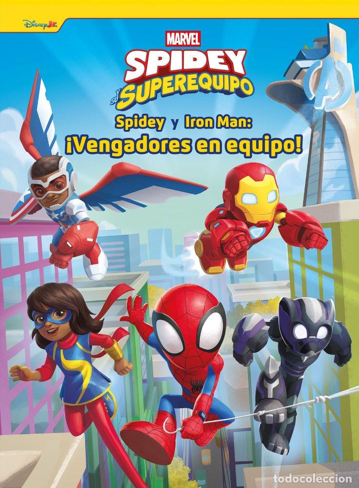 Libros: SPIDEY Y SU SUPEREQUIPO SPIDEY Y IRON MAN VENGADORES EN EQ - MARVEL