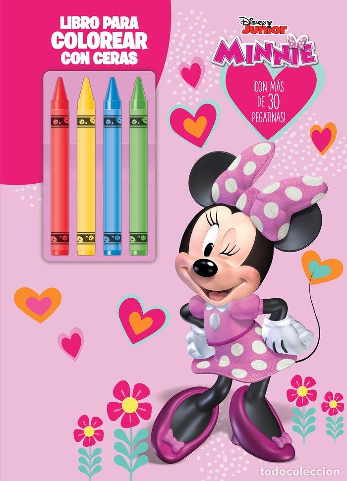 books: MINNIE LIBRO PARA COLOREAR CON CERAS 2 - DISNEY