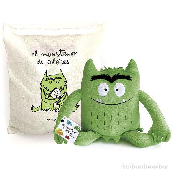 Libri: MONSTRUO DE COLORES VERDE CALMA PELUCHE 35CM - LLENAS, ANNA