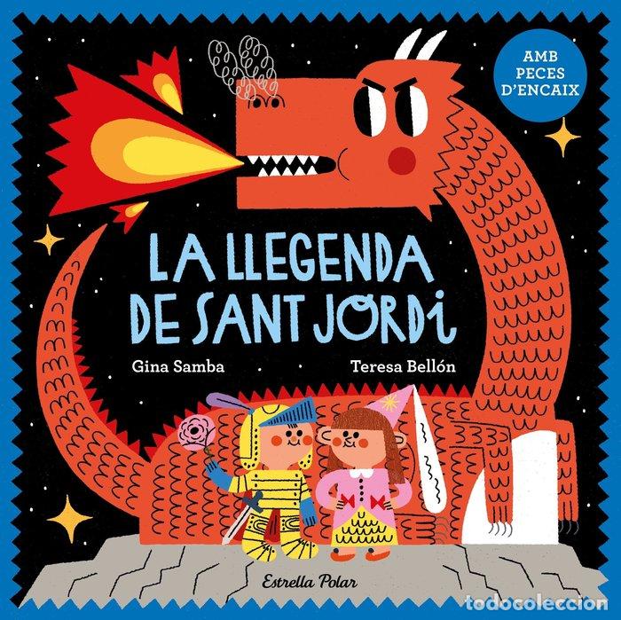 Libros: LA LLEGENDA DE SANT JORDI AMB PECES D ENCAIX - SAMBA, GINA