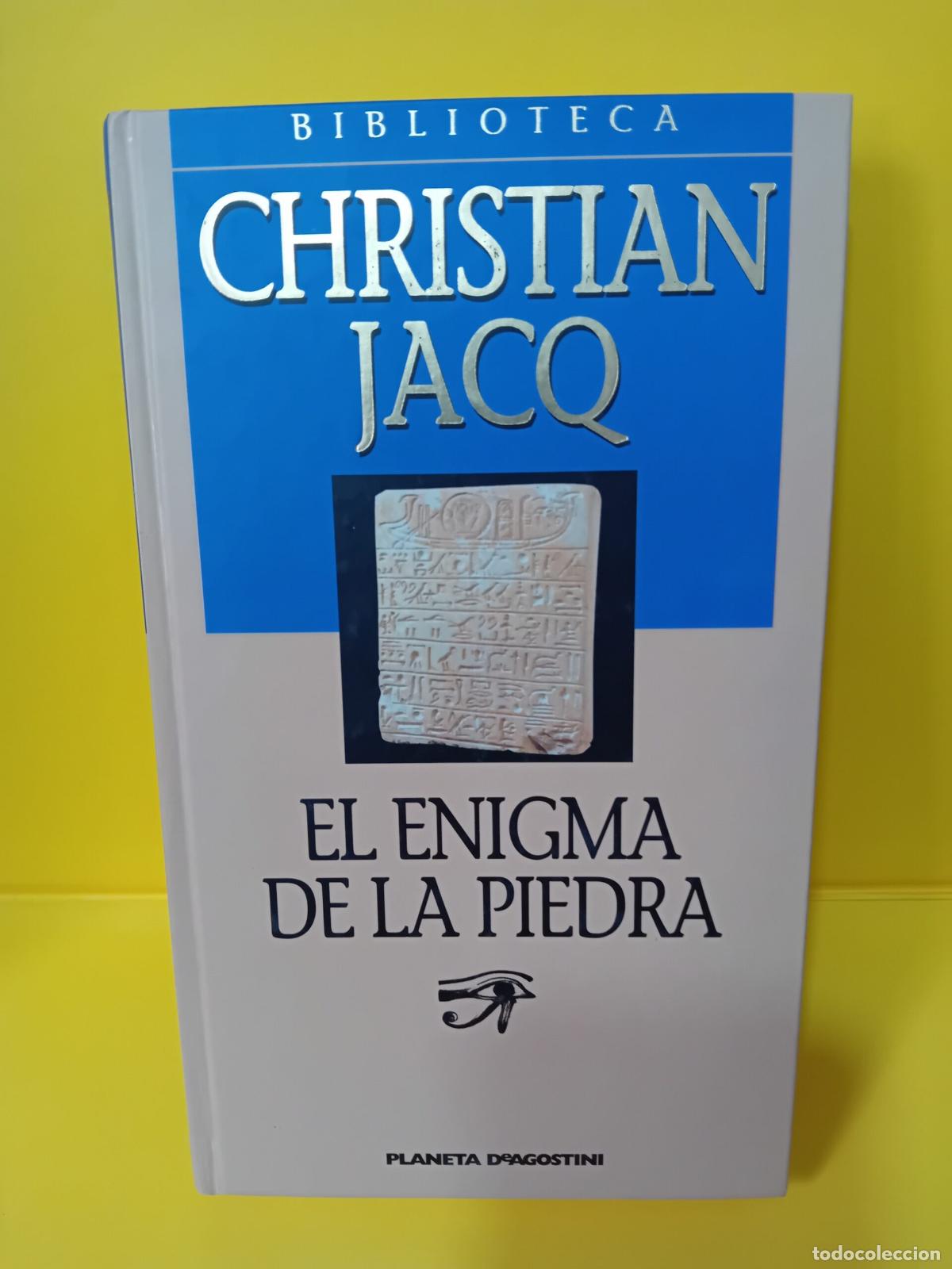 Libri: El enigma de la piedra, Jacq, Christian, Planeta de Agostini