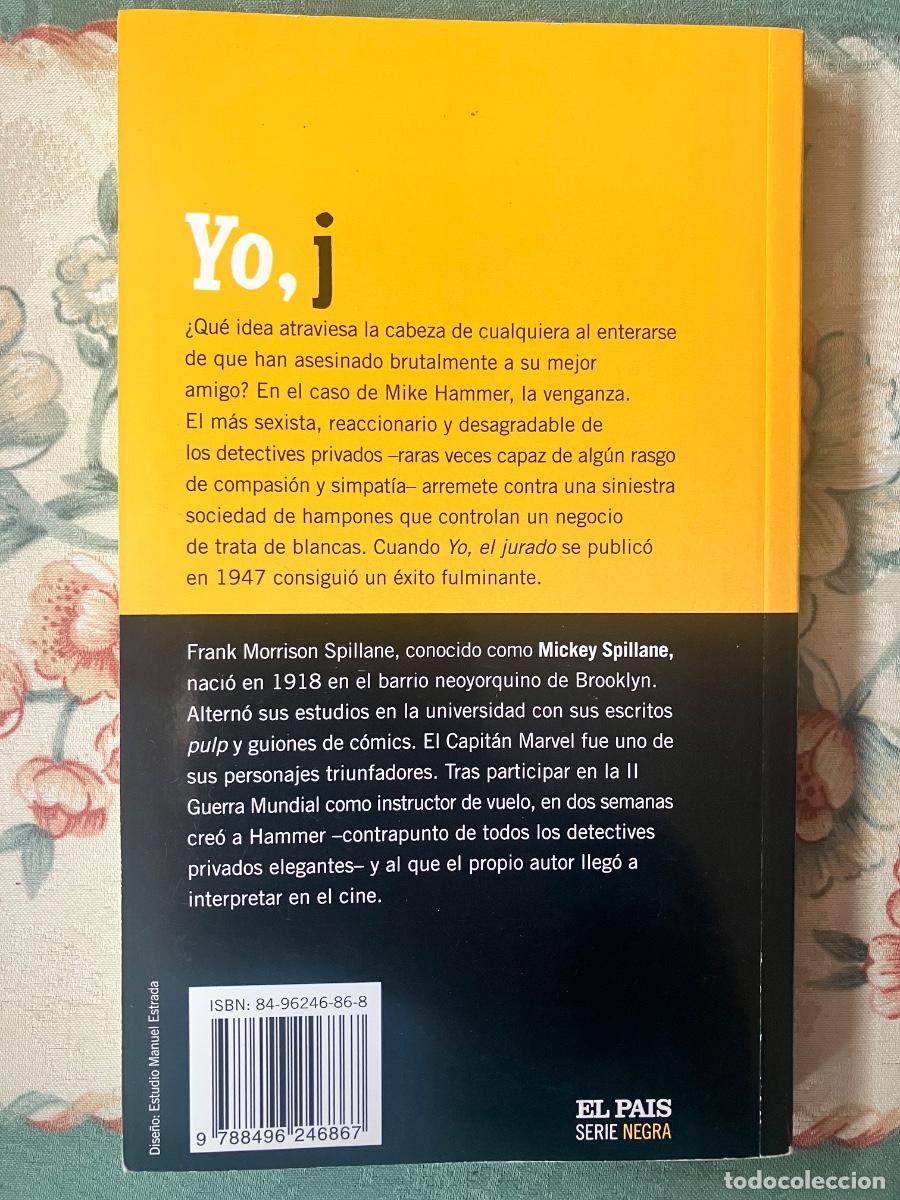 Libros: Yo, el jurado. Mickey Spillane - Foto 2