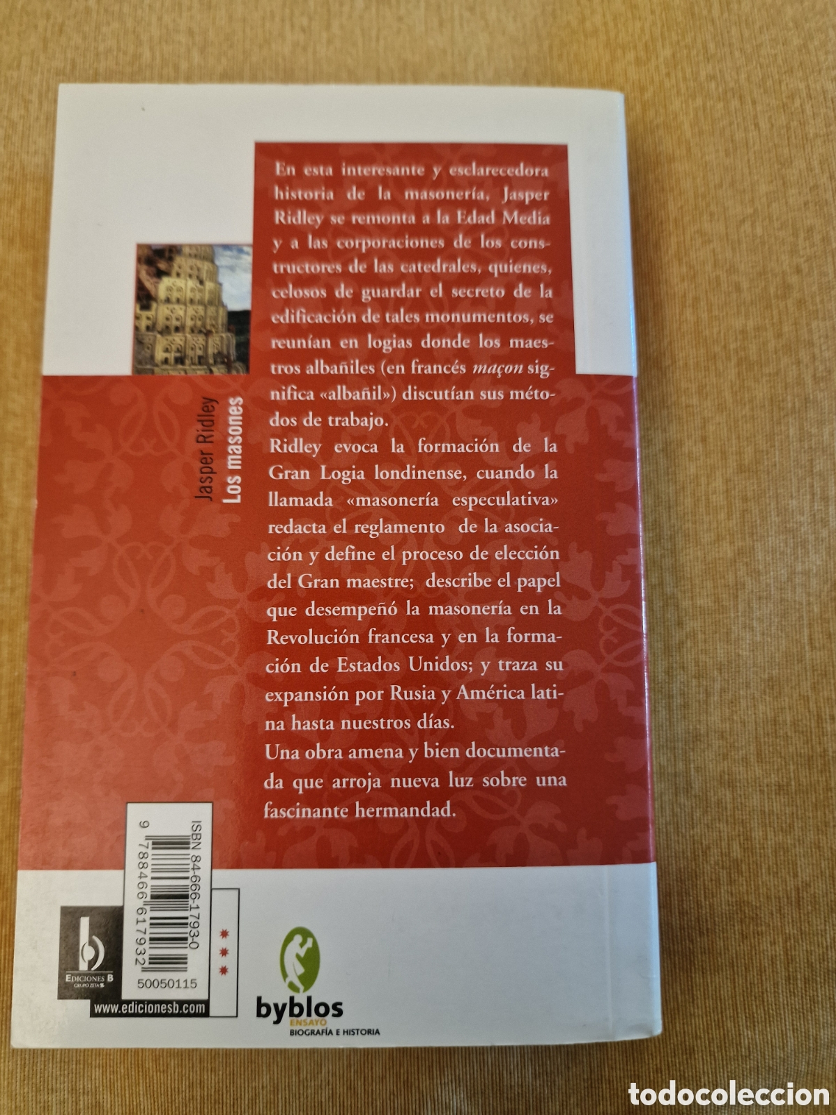 Libros: Los masones de Jasper Ridley - Foto 2