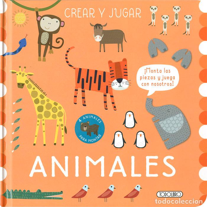 Livros: ANIMALES CREA Y JUEGA - AA.VV