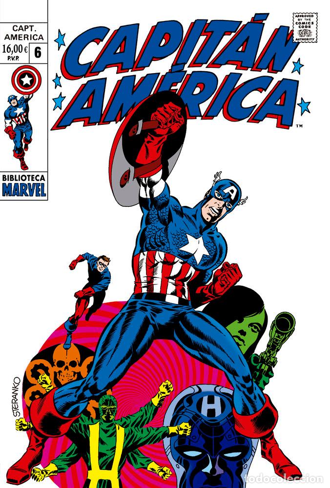 Libros: CAPITAN AMERICA 6 1968 1969 - STAN LEE
