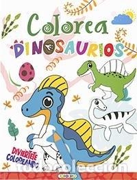 Libros: COLOREA DINOSAURIOS - AA.VV - Foto 1