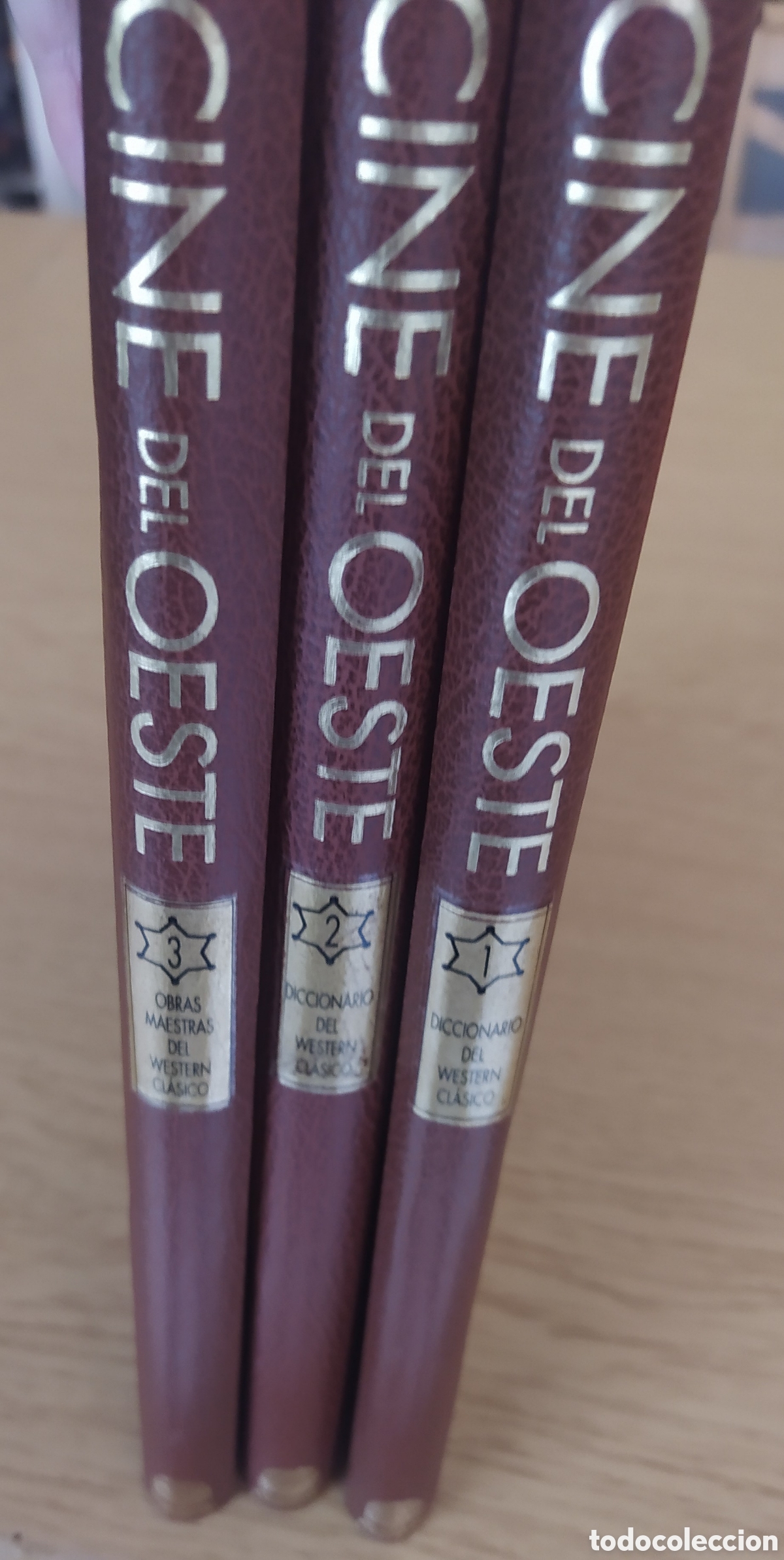 Libros: 3 TOMOS CINE DEL OESTE