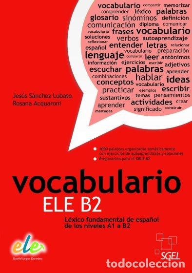 Libros: VOCABULARIO ELE B2 - SANCHEZ