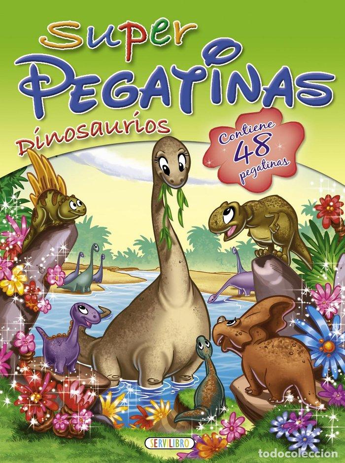 Libros: SUPER PEGATINAS 3 DINOSAURIOS - AA.VV