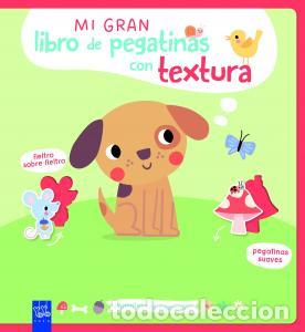 Libros: Mi gran libro de pegatinas con textura. animales de compania - Yoyo