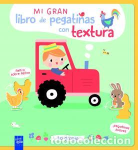 Libros: Mi gran libro de pegatinas con textura. la granja - Yoyo