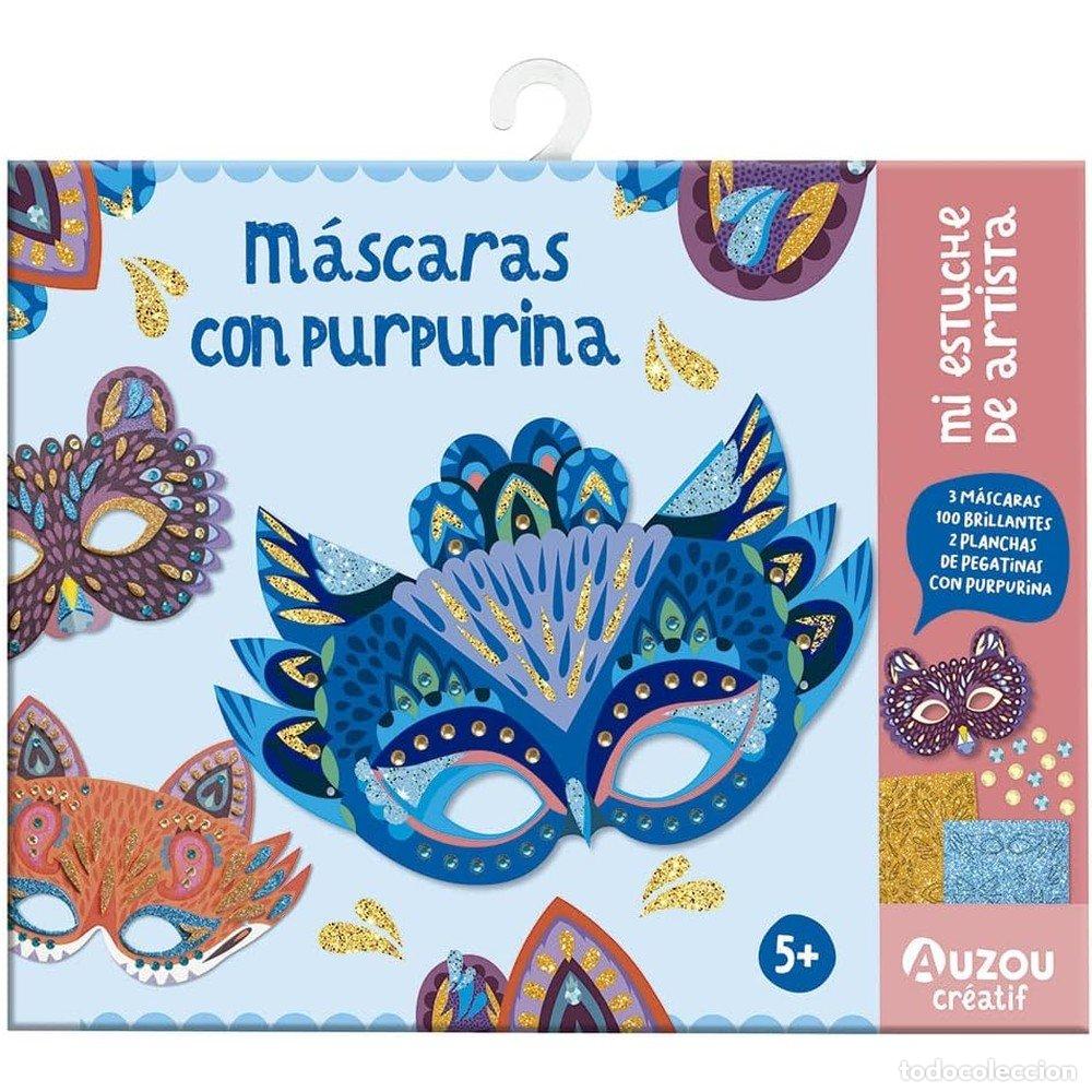 Livres: ESTUCHE MASCARAS CON BRILLANTINA - AA.VV.