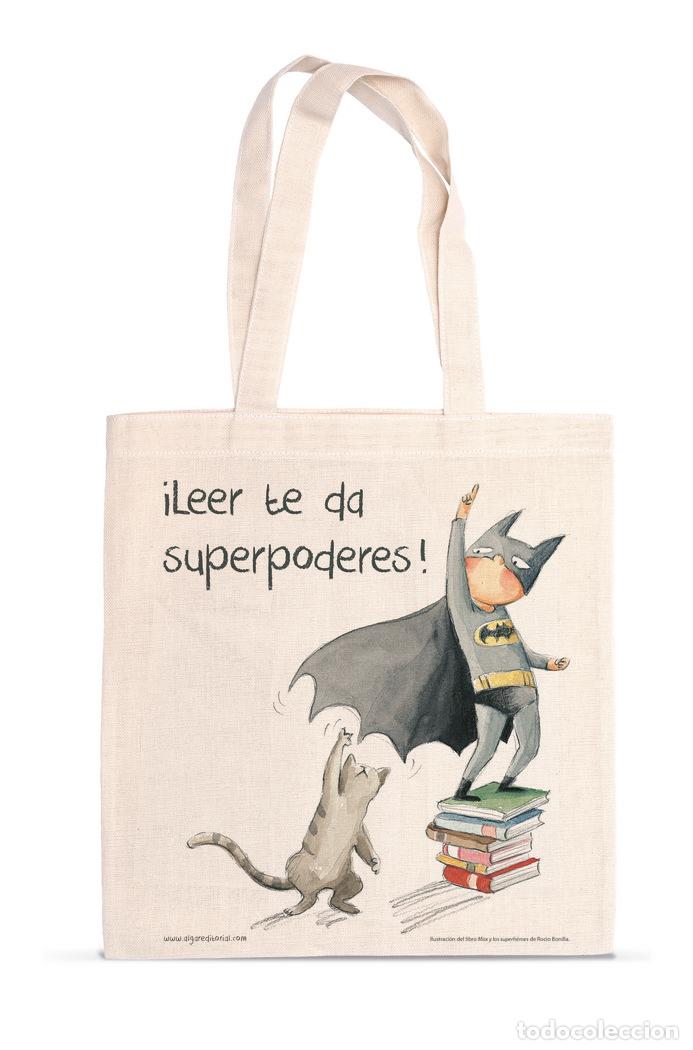 Libros: BOLSA TELA LEER TE DA SUPERPODERES 42X38CM - AA.VV
