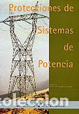 books: PROTECCIONES SISTEMAS DE POTENCIA - IRIONDO BARRENETXEA, ANDONI