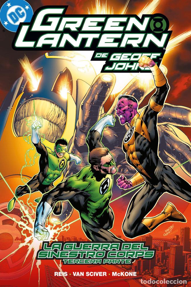 books: GREEN LANTERN DE GEOFF JOHNS 8 LA GUERRA DEL SINESTRO CORPS - ETHAN VAN SCIVER
