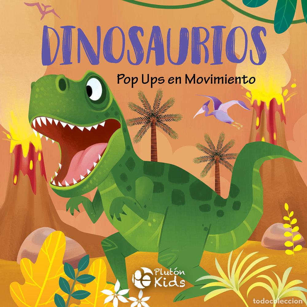 Libros: POP UP EN MOVIMIENTO DINOSAURIOS - AA.VV