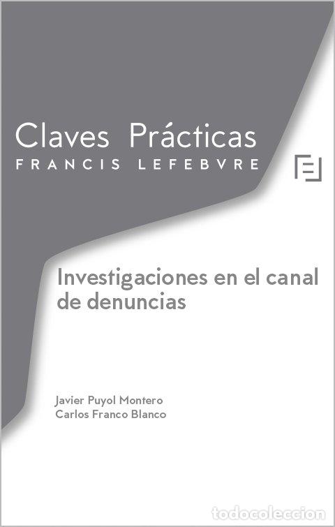 Livres: INVESTIGACIONES EN EL CANAL DE DENUNCIAS - AA.VV