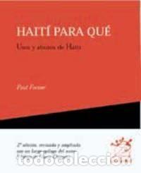 Libros: HAITI PARA QUE - FARMER, PAUL
