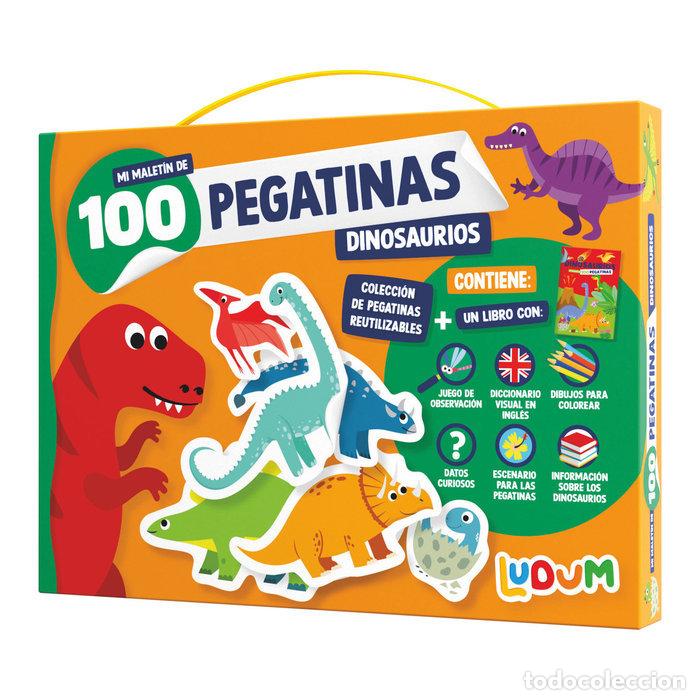 Libros: MALETIN 100 PEGATINAS DINOSAURIOS - IMAGILAND