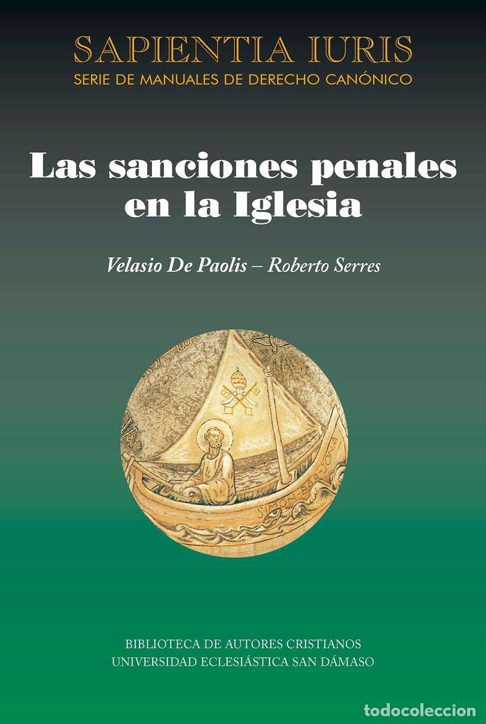 Libros: LAS SANCIONES PENALES EN LA IGLESIA - VELASIO DE PAOLIS