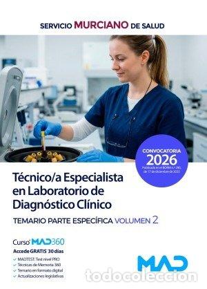 Libros: TECNICO/A ESPECIALISTA LABORATORIO DIAGNOSTICO CLINICO TEMAR - AA.VV