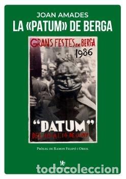Libros: LA PATUM DE BERGA - AMADES I GELATS, JOAN