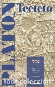 Libros: TEETETO - PLATON....