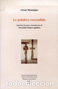Libros: PALABRA ENCENDIDA,LA - MANRIQUE, CESAR