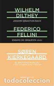 Livres: EROTISMO MUSICAL ENSAYO DE ORQUESTA DVD JOHANN SEBAS,EL - KIERKEGAARD, SOREN