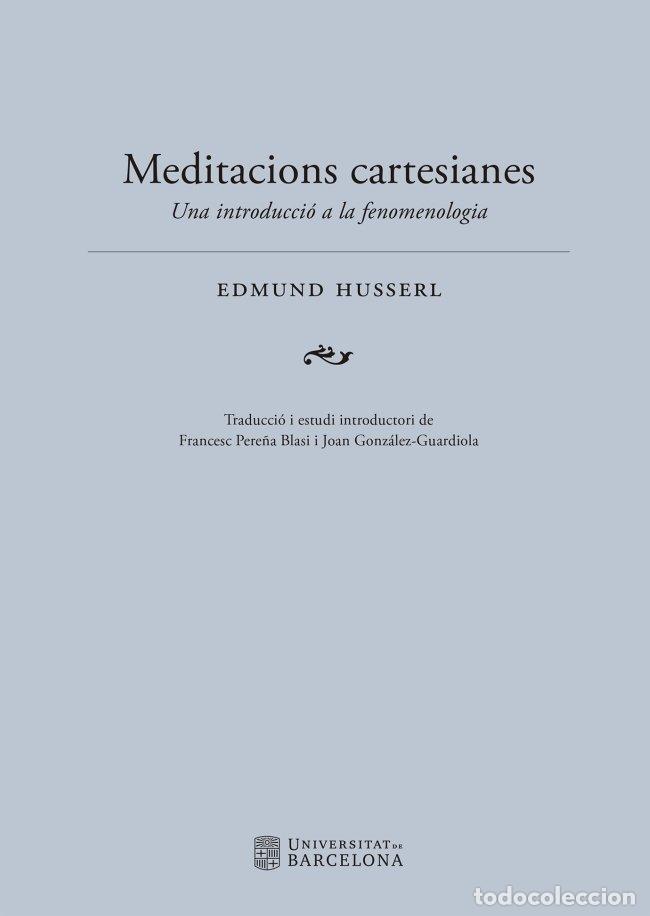 Livros: MEDITACIONS CARTESIANES - HUSSERL, EDMUND