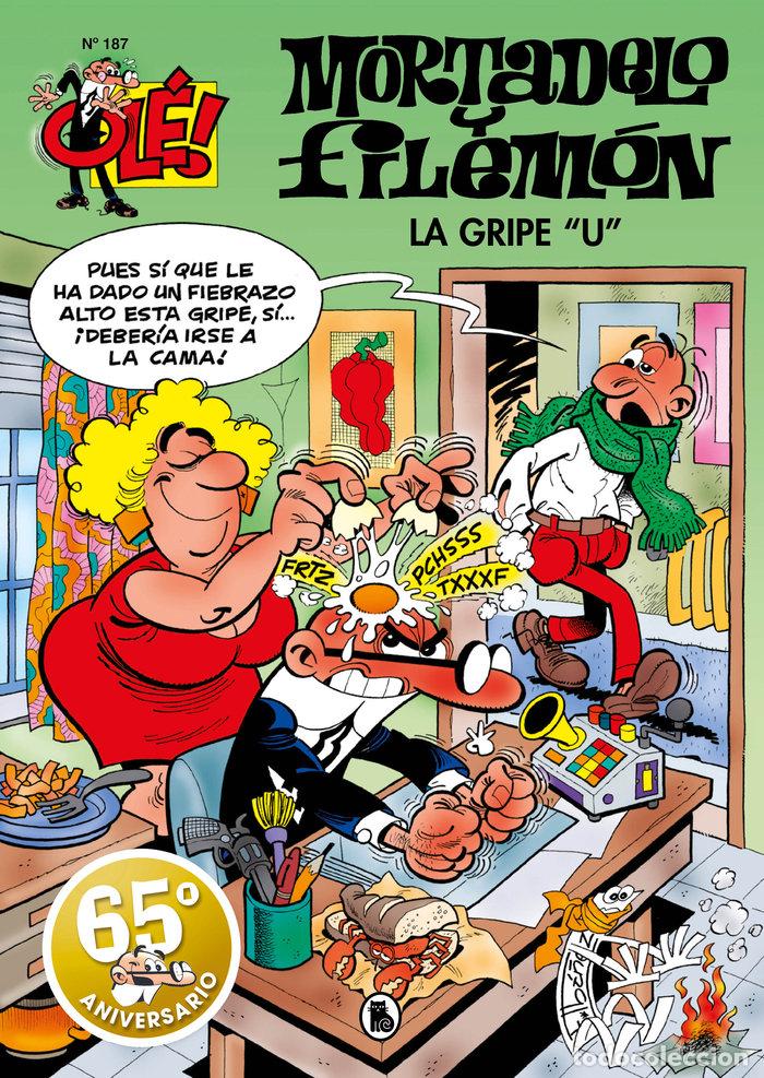 Libros: LA GRIPE U OLE MORTADELO 187 - IBA&Ntilde;EZ, FRANCISCO