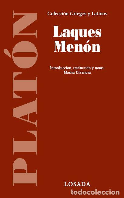 Libros: LAQUES MENON - PLATON