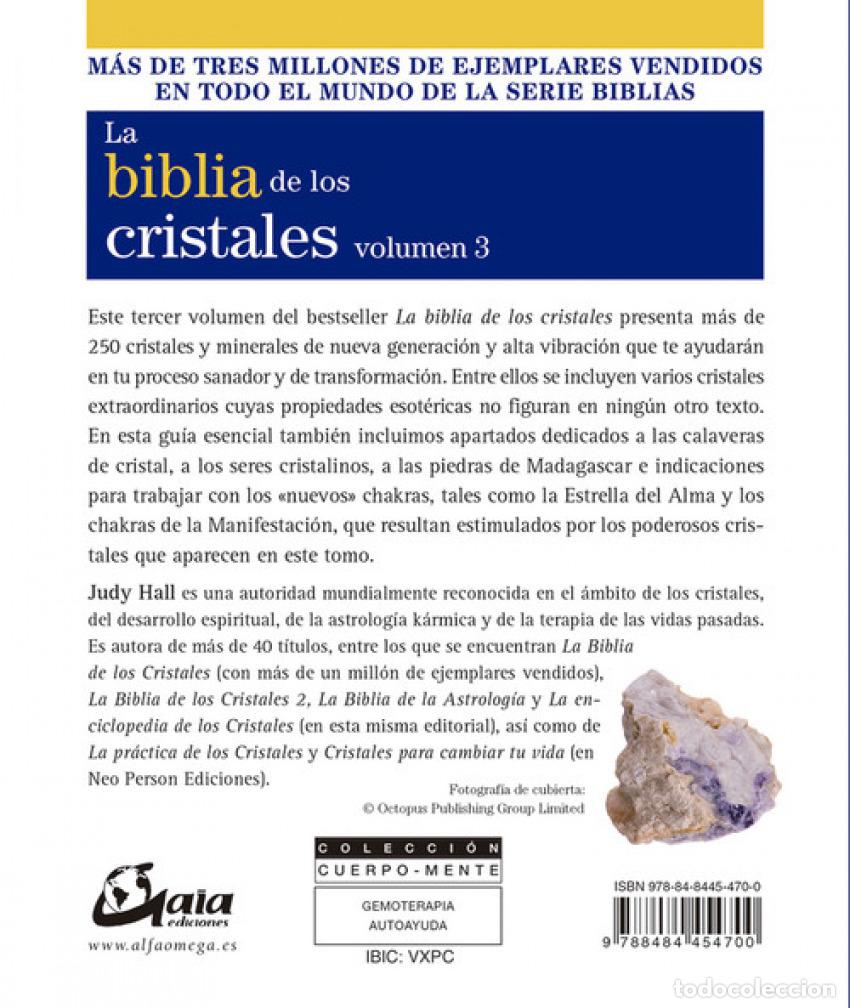 Libros: LA BILIA DE LOS CRISTALE VOLUMEN 3 - Hall, Judy