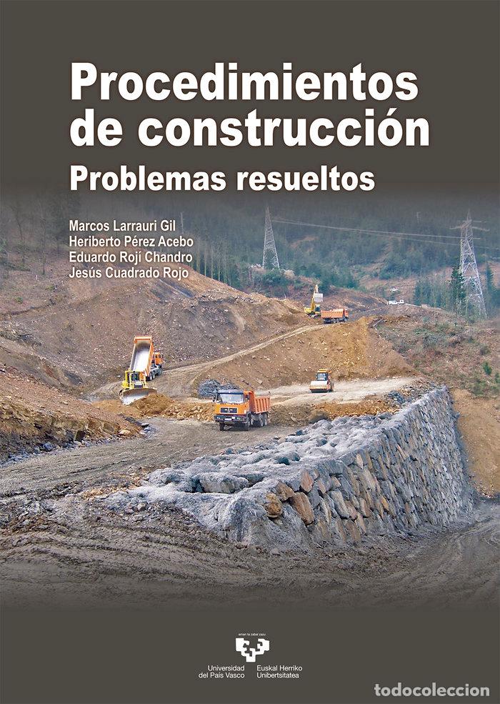 Libros: PROCEDIMIENTOS DE CONSTRUCCION. PROBLEMAS RESUELTOS - LARRAURI GIL, MARCOS