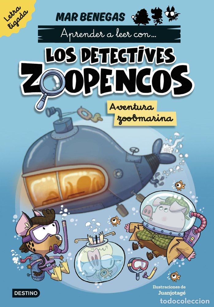 Libros: APRENDE A LEER CON LOS DETECTIVES ZOOPENCOS. LETRA LIGADA - BENEGAS, MAR