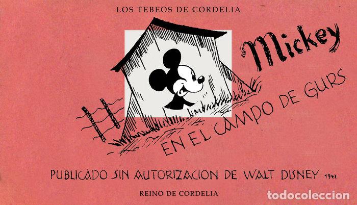 Libros: MICKEY EN EL CAMPO DE GURS - ROSENTHAL, HORST