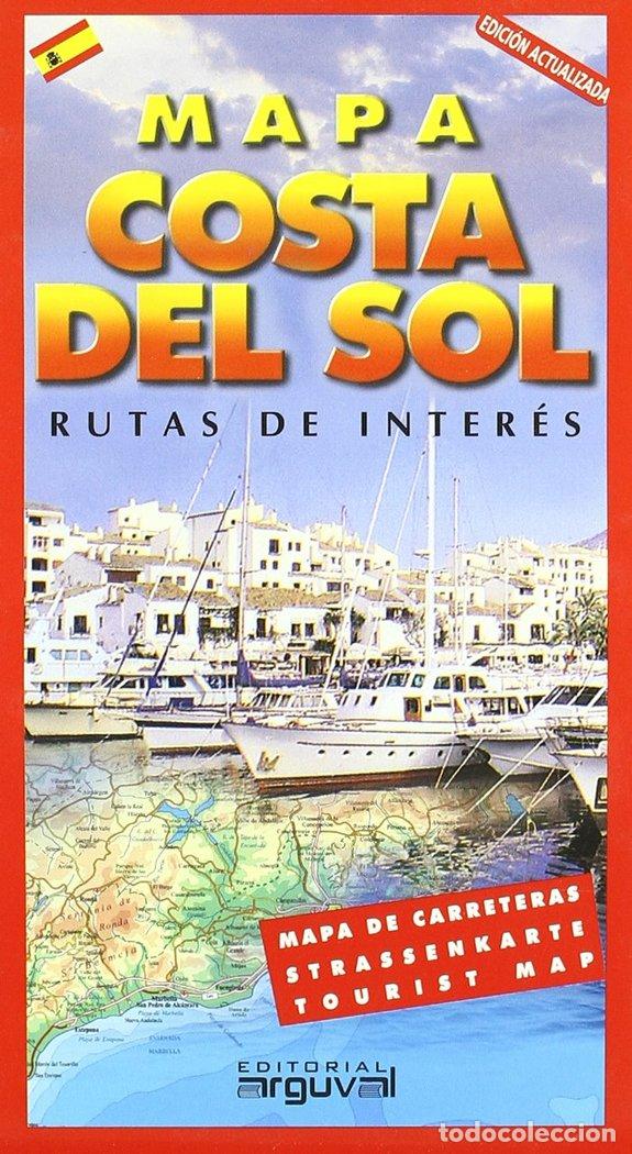 Libros: MAPA DE LA COSTA DEL SOL P.CARTULINA - AA.VV