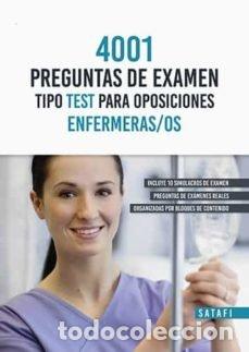 Livros: 4001 PREGUNTAS DE EXAMEN TIPO TEST PARA OPOSICIONES ENFERME - AA.VV